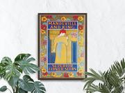 Plakaty - Plakat Mandeville i król Superior Nasiona kwiatów A4 21x29cm z ramką pion - miniaturka - grafika 1