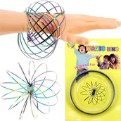 Zabawki sensoryczne - MAGICZNY RING ZABAWKA SENSORYCZNA KOLOR TĘCZOWY - miniaturka - grafika 1