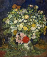 Plakaty - Plakat, Bouquet of Flowers in a Vase, Vincent van Gogh, 40x50 cm - miniaturka - grafika 1