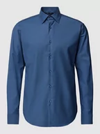 Koszule męskie - Koszula biznesowa o kroju regular fit z kołnierzykiem typu kent model ‘Joe’ - miniaturka - grafika 1