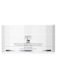 Olejki i świece do masażu - APIS Apis naturalne masło shea z olejkiem argan. do masażu twarzy 100g P105496 - miniaturka - grafika 1