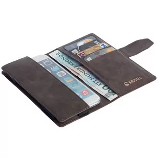 Krusell Vargon WalletCase 5XL 60503 brązowy - Etui i futerały do telefonów - miniaturka - grafika 2