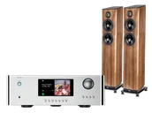 Zestawy stereo - Rotel RAS-5000 (srebrny) + Vela FS408.2 (orzech) - miniaturka - grafika 1