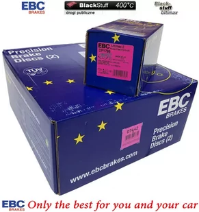 Przednie klocki Ultimax2 + tarcze hamulcowe 302mm EBC seria Premium Fiat Freemont -2012 - Tarcze hamulcowe - miniaturka - grafika 3