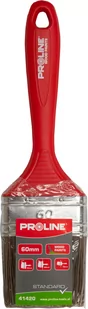 Pędzel płaski standard 20mm,rączka plastik,do drew.,proline - Narzędzia warsztatowe - miniaturka - grafika 1