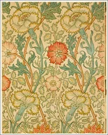 Plakaty - Galeria Plakatu, Plakat, Pink and Rose, William Morris, 42x59,4 cm - miniaturka - grafika 1
