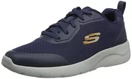 Trampki męskie - Skechers Męskie trampki Dynamight 2.0 Full Pace, NIEBIESKI, 45 EU - miniaturka - grafika 1