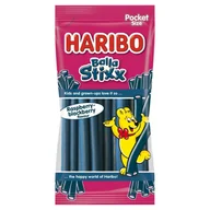 Żelki - Haribo Balla Stixx Malina Jeżyna Żelki 80g DE - miniaturka - grafika 1
