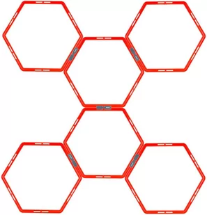 Avento Agility Grid, pomarańczowa, jeden rozmiar 8716404295011 - Piłka nożna - miniaturka - grafika 1
