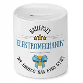 Skarbonki - Skarbonka Dla Przewodniczącego na Urodziny Prezent z Nadrukiem ze Zdjęciem + Opakowanie na prezent (wzór 01) - miniaturka - grafika 1