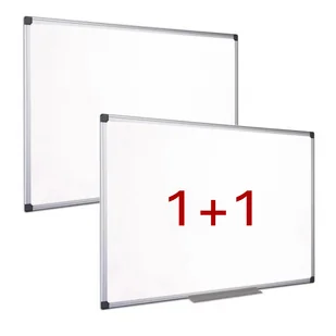 B2B Partner Biała tablica do pisania 1+1 GRATIS 777030 - Tablice i flipcharty - miniaturka - grafika 1
