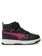 Buty dla chłopców - Puma Sneakersy Rebound V6 Mid Wtr Ac+ Ps 307979 04 Czarny - miniaturka - grafika 1