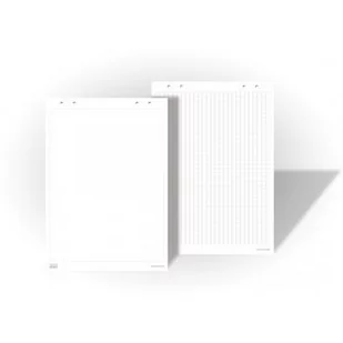 2x3 Blok flipchart A1/10 kratka Econom DC5088 - Akcesoria do tablic - miniaturka - grafika 1