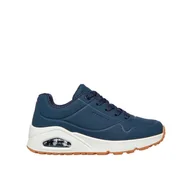 Buty trekkingowe damskie - Buty na co dzień młodzieżowe SKECHERS UNO STAND ON AIR skóra - miniaturka - grafika 1