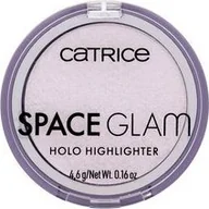 Rozświetlacze do twarzy i ciała - CATRICE Space Glam Holo Highlighter Rozświetlacz 010 4,6g - miniaturka - grafika 1