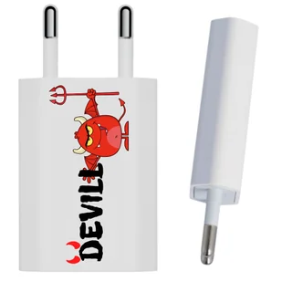 Ładowarka Usb sieciowa do smartwatchy smartfonów słuchawek 5V 1A Devill - Ładowarki do telefonów - miniaturka - grafika 1