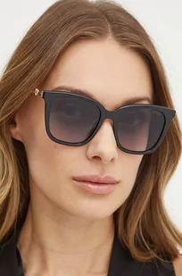 Guess okulary przeciwsłoneczne damskie kolor czarny GU7886_5301B - Okulary przeciwsłoneczne - miniaturka - grafika 1