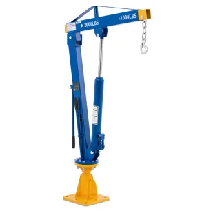 Outlet Żuraw załadunkowy hydrauliczny 900 kg 360° - Outlet Wyposażenie warsztatu MSW - Budowa OUTLET - miniaturka - grafika 1