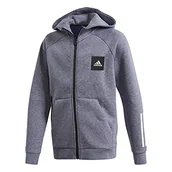 Bluzy dla chłopców - adidas Bluza chłopięca JB A MHE FZ HD, Teinme, 116 (5/6 años) - miniaturka - grafika 1