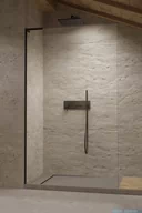 Kabiny prysznicowe - Radaway Modo SL Black II kabina Walk-in 50x200 lewa czarny mat/szkło przejrzyste 10319054-54-01L - miniaturka - grafika 1