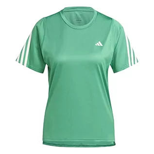 Koszulki i topy damskie - adidas Damska koszulka (Short Sleeve) Ri 3S Lo Ca Tee, Semi Court Green, HM4302, XS - grafika 1