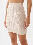 Spódnice - Guess Spódnica mini W3YD68 Z37L1 Szary Regular Fit - miniaturka - grafika 1