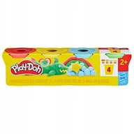 Masy plastyczne - Play-Doh Ciastolina Zestaw 4 tuby 4-pack Hasbro G0688 - miniaturka - grafika 1