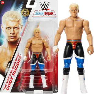 WWE MAIN EVENT SERIES 153 SERIA 'THE AMERICAN NIGHTMARE' CODY RHODES JCV37 - Figurki dla dzieci - miniaturka - grafika 1