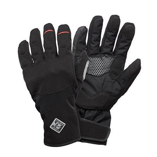 TUCANO URBANO 9933UN4 New Shorty - letnie rękawiczki skórzane, ekran dotykowy, czarne, rozmiar M