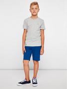 Koszulki dla chłopców - Tommy Hilfiger T-Shirt KB0KB04140 S Szary Regular Fit - miniaturka - grafika 1