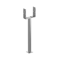Kotwy - Podstawa słupa 200x628x136 mm PSRU R500 ZN ocynk Domax - miniaturka - grafika 1