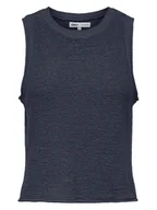 Koszulki i topy damskie - ONLY Top w kolorze granatowym - miniaturka - grafika 1