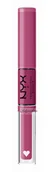 Szminki - NYX Professional Makeup - SHINE LOUD HIGH PIGMENT LIP SHINE - Płynna, dwustronna pomadka do ust - 6.8 ml - HOTTIE HIJACKER - miniaturka - grafika 1