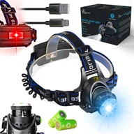 Latarki - Extralink EFL-057 Loki, Latarka czołowa LED | Ładowanie USB - miniaturka - grafika 1