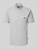 Koszulki męskie - Koszulka polo o kroju slim fit z nadrukiem z logo model ‘AYLMER’ - miniaturka - grafika 1