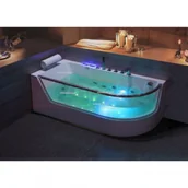 Wanny z hydromasażem - Zepehof Wanna z hydromasażem CLF-3132 prostokątna 150cmx75cmx59cm CLF-3132 PRAWA - miniaturka - grafika 1