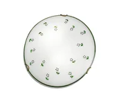 Lampy sufitowe - Kolarz 731.13.4.21 - Lampa sufitowa NONNA 3xE27/60W/230V śr. 50 cm zielona - miniaturka - grafika 1