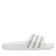 Klapki i japonki damskie - Klapki adidas ADILETTE AQUA EF1730 Biały - miniaturka - grafika 1