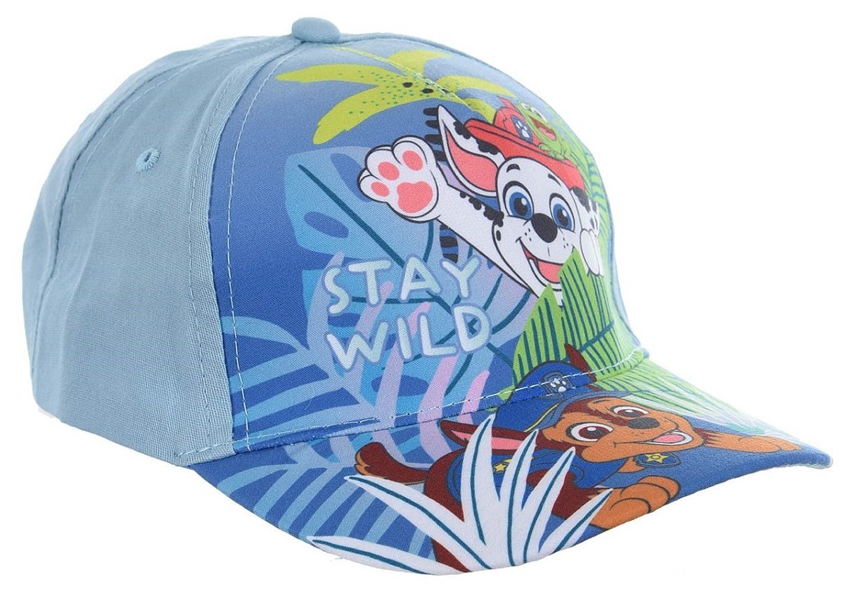 Jasnoniebieska czapka z daszkiem dla chłopca Psi Patrol