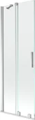 Parawany nawannowe - Mexen Velar parawan nawannowy 2-skrzydłowy przesuwny 75 x 150 cm, transparent, chrom - 896-075-000-01-01 - miniaturka - grafika 1