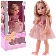 Zabawy w naśladowanie dorosłych - Lalka w sukience koktajlowej 36cm laleczka ZA4429 - miniaturka - grafika 1