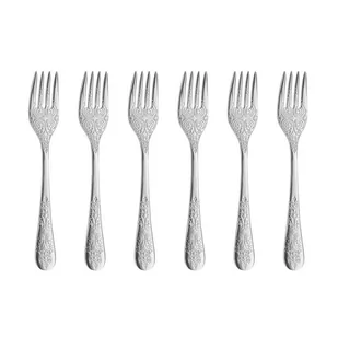 Komplet widelczyków do ciasta 6 sztuk ANTIQUE VILLA ITALIA - Zestawy sztućców - miniaturka - grafika 1