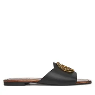 Klapki i japonki damskie - Klapki Just Cavalli 78RA3S92 ZPB20 Czarny - miniaturka - grafika 1