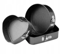 Formy do ciast - Brunbeste Brunbeste ZESTAW 3 FORM BLASZANYCH NON-STICK BRUNBESTE BB-1038 BB-1038 - miniaturka - grafika 1