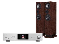 Zestawy stereo - Rotel S14 (srebrny) + Response DT8 (orzech) - miniaturka - grafika 1