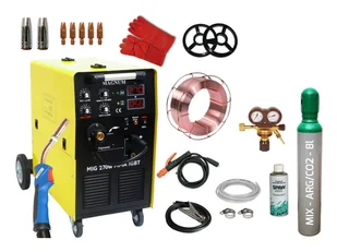 Spawarka Migomat Magnum MIG 270 W MMA IGBT Pakiet akcesoriów 2 - U MI 270 WIGB_pakiet2 - Spawarki Spawarka Migomat Magnum MIG 270 W MMA IGBT Pakiet akcesoriów 2 - U MI 270 WIGB_pakiet2 - Spawarki - miniaturka - grafika 1