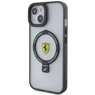 Ferrari FEHMP15SUSCAH iPhone 15 6.1" transparent hardcase Ring Stand 2023 Collection MagSafe - Etui i futerały do telefonów - miniaturka - grafika 2