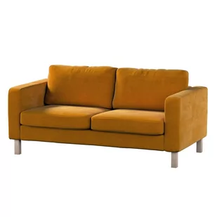 Dekoria pl pl Pokrowiec na sofę Karlstad 2-osobową nierozkładaną krótki miodowy 165 x 89 x 64 cm Velvet 617-704-23 - Pokrowce na meble - miniaturka - grafika 1