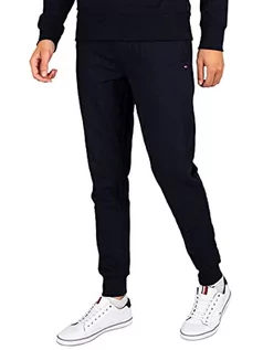 Spodnie sportowe męskie - Tommy Hilfiger Spodnie dresowe męskie, Pustynne niebo, S - grafika 1