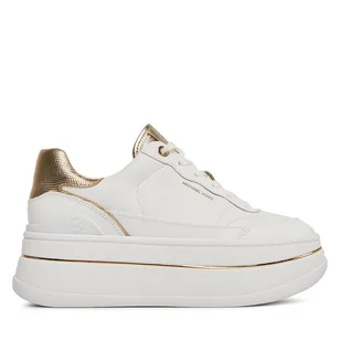 Sneakersy MICHAEL Michael Kors Hayes Lace Up 43R4HYFS2L Biały - Sneakersy damskie - miniaturka - grafika 1